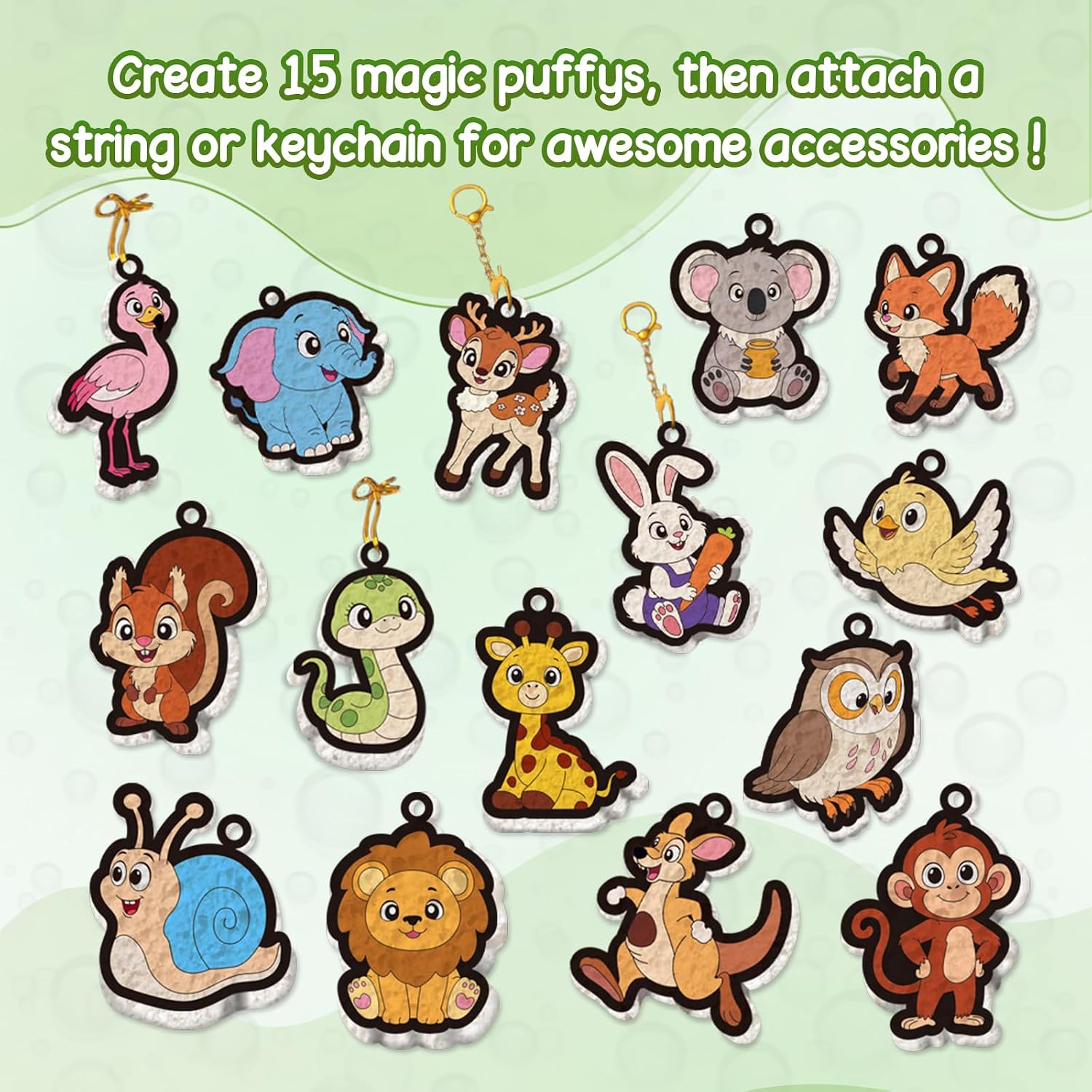 Thumbnail 3 de mtchavno 3D Art Craft Magic Puffs Paint Kit