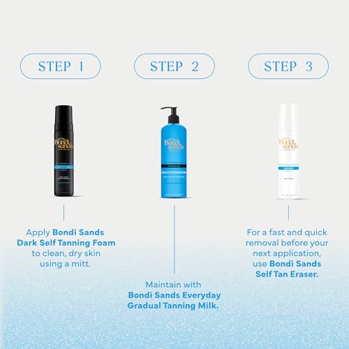 Thumbnail 8 de Bondi Sands Self Tanning Foam, Dark — a lightweight, salon-quality bronze in a mousse
