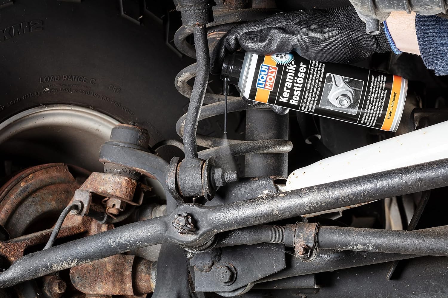 Detalle 2 de Liqui Moly Solvente antiruggine ceramico con Shock Termico 300 ml – spray di servizio