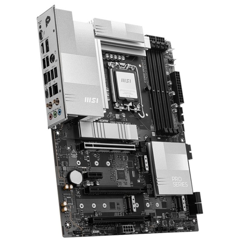 Detalle 2 de MSI PRO Z890-P WIFI: placa base ATX con Wi‑Fi 7 y PCIe 5.0 para Intel Core Ultra