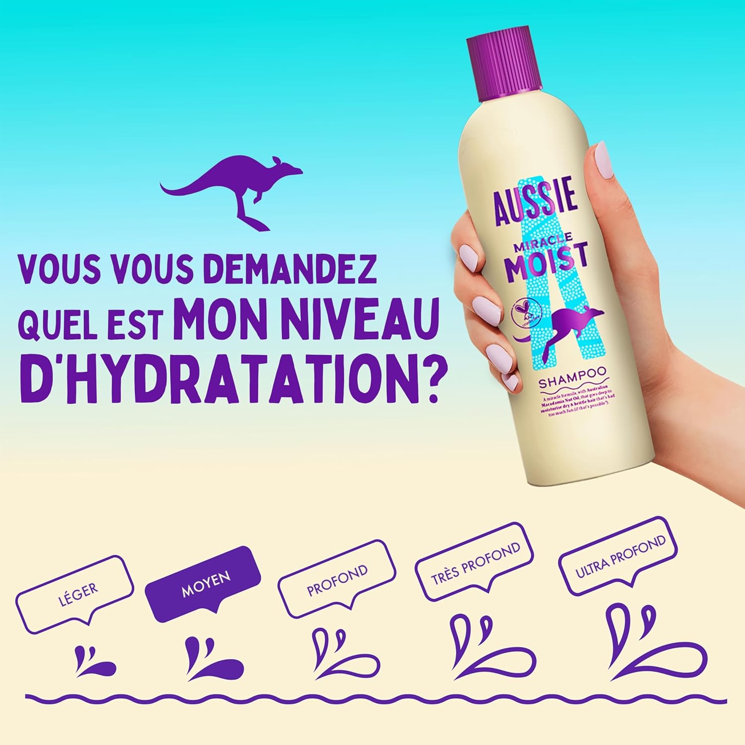 Thumbnail 6 de Aussie Miracle Moist Shampooing 1000ml