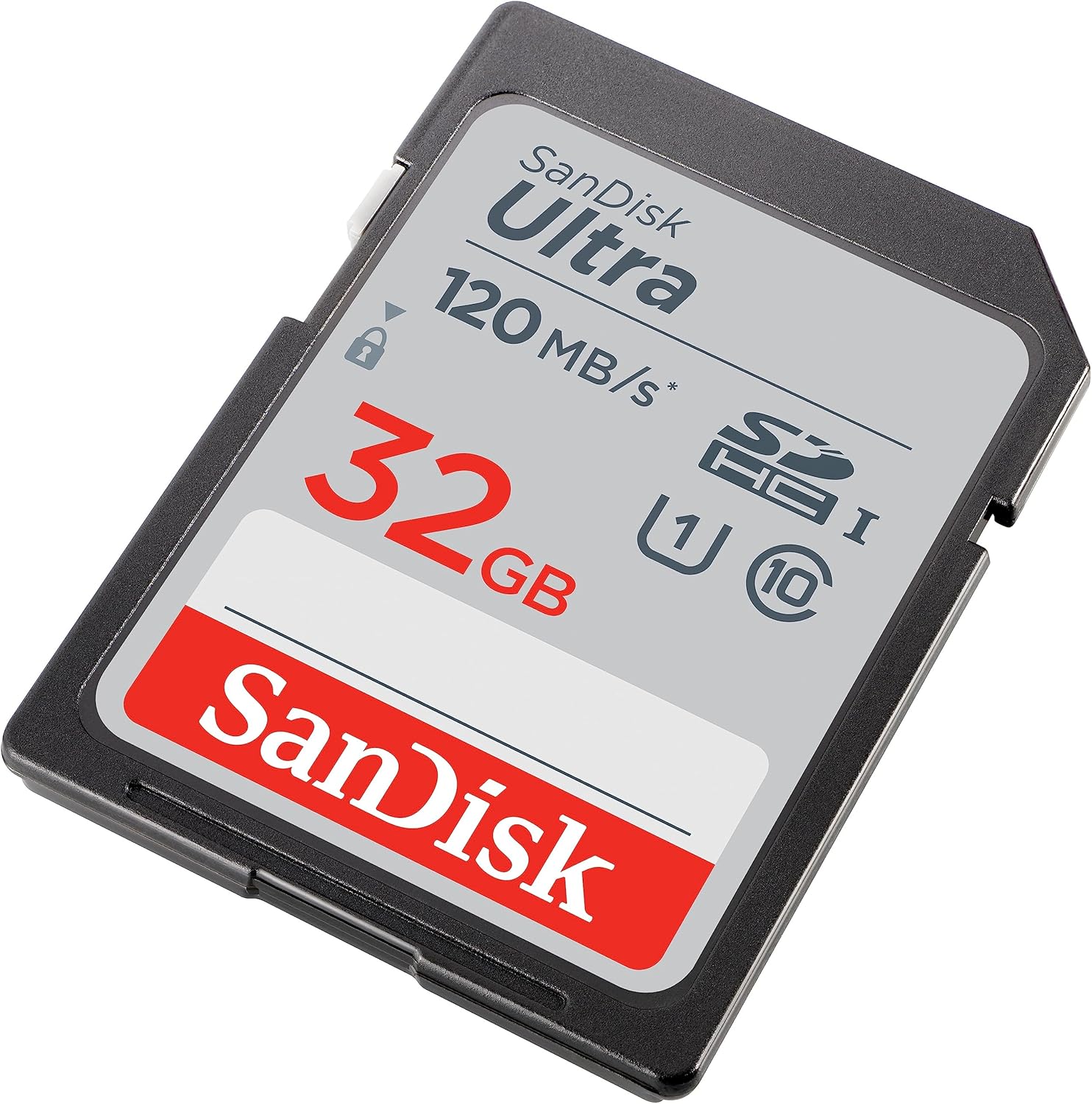 Thumbnail 2 de Carte mémoire SanDisk Ultra SDHC 32 Go UHS-I, Class 10, V10 (jusqu’à 120 Mo/s) – Pack de 3