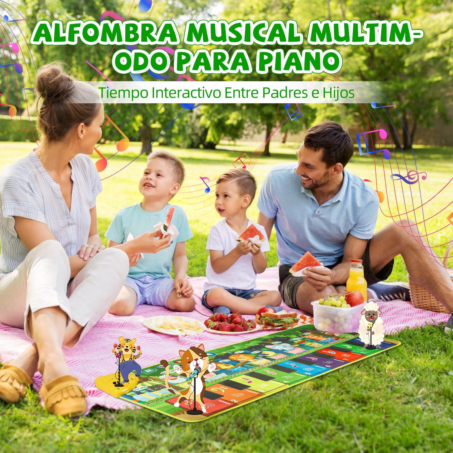 Thumbnail 5 de Carehabi Alfombra Piano Bebe - Juguete Musical y Regalo 🎹
