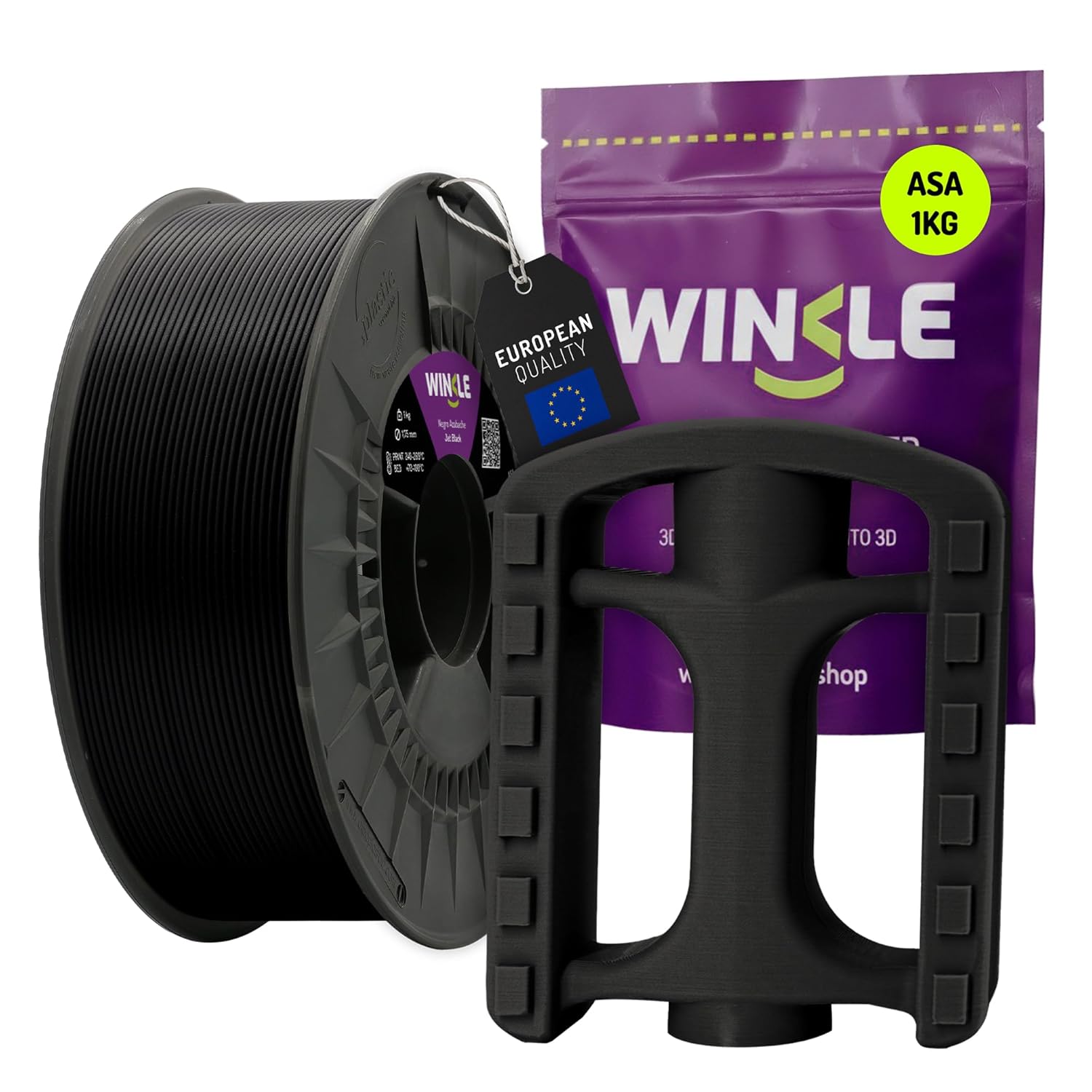 Thumbnail 6 de WINKLE Filament ASA 1kg Gris Cendre pour imprimante 3D 📦