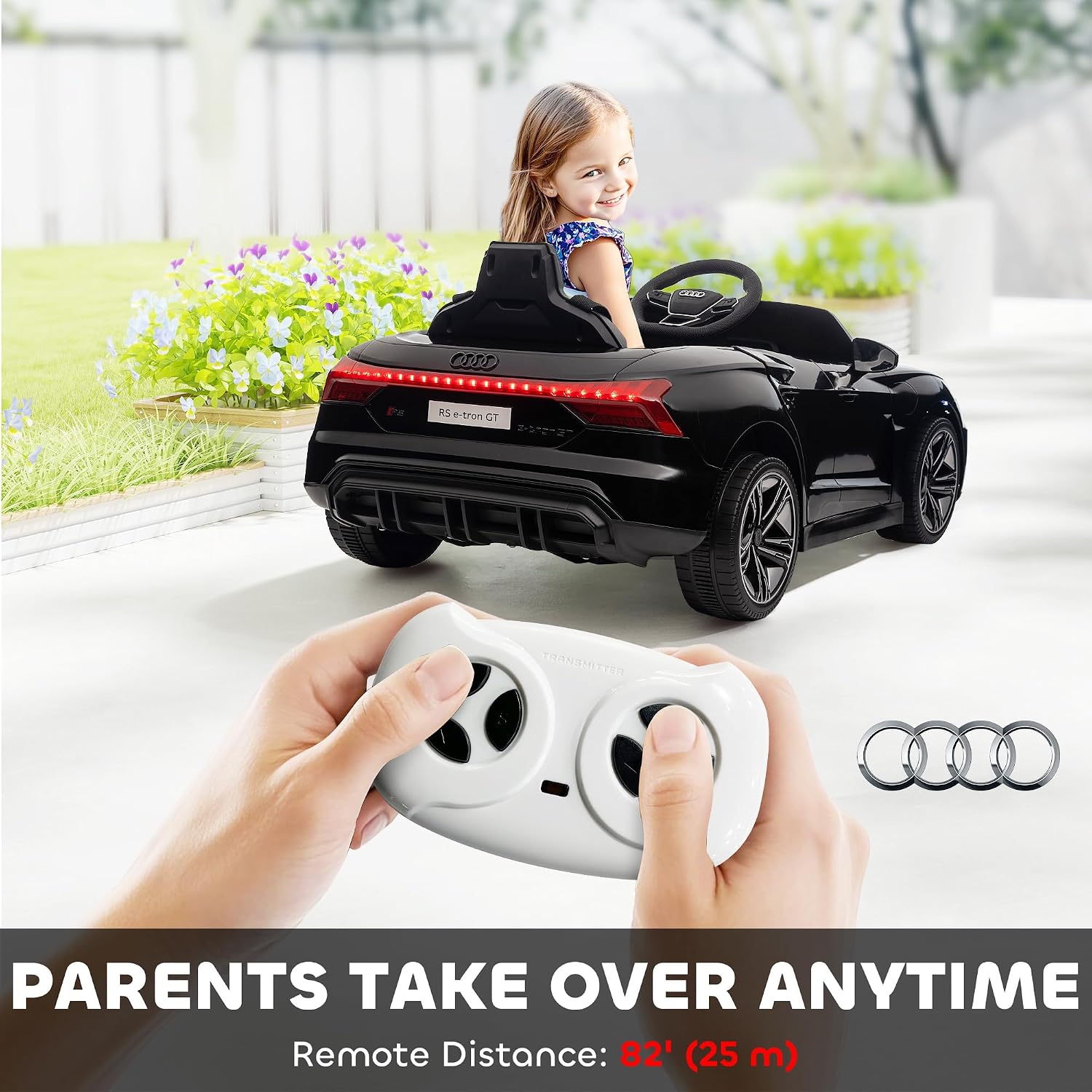Thumbnail 3 de HOMCOM Audi RS e-tron GT Licensed 12V Ride-On Car for Kids