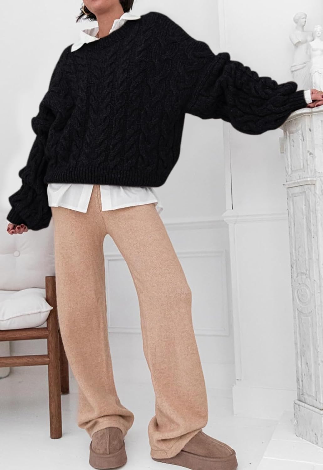 Thumbnail 6 de PRETTYGARDEN Womens Oversized Sweater 2026