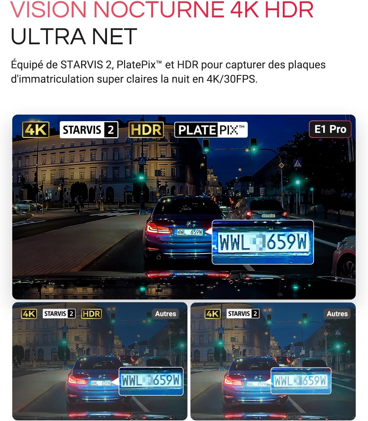Thumbnail 2 de VANTRUE E1 Pro dashcam 4K
