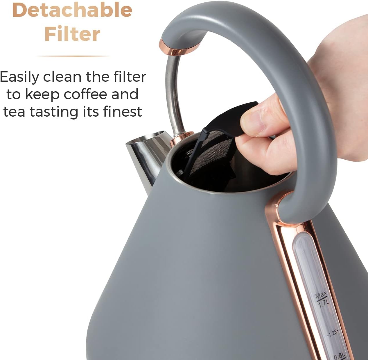 Thumbnail 4 de Tower Pyramid Kettle 3000 W, 1.7 L