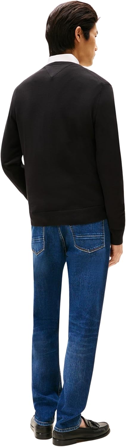 Thumbnail 1 de Tommy Hilfiger Herren Pullover Essential Cotton Crew Neck aus Baumwolle
