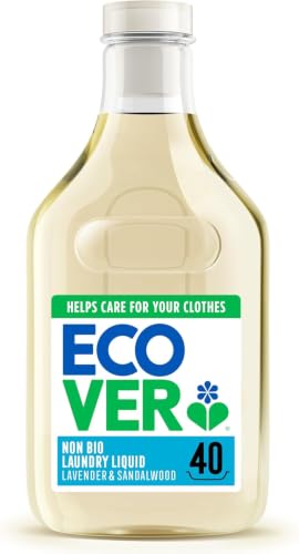 Detalle de Ecover Non-Bio Laundry Liquid Lavender & Sandalwood, 40 Washes, 1.43L