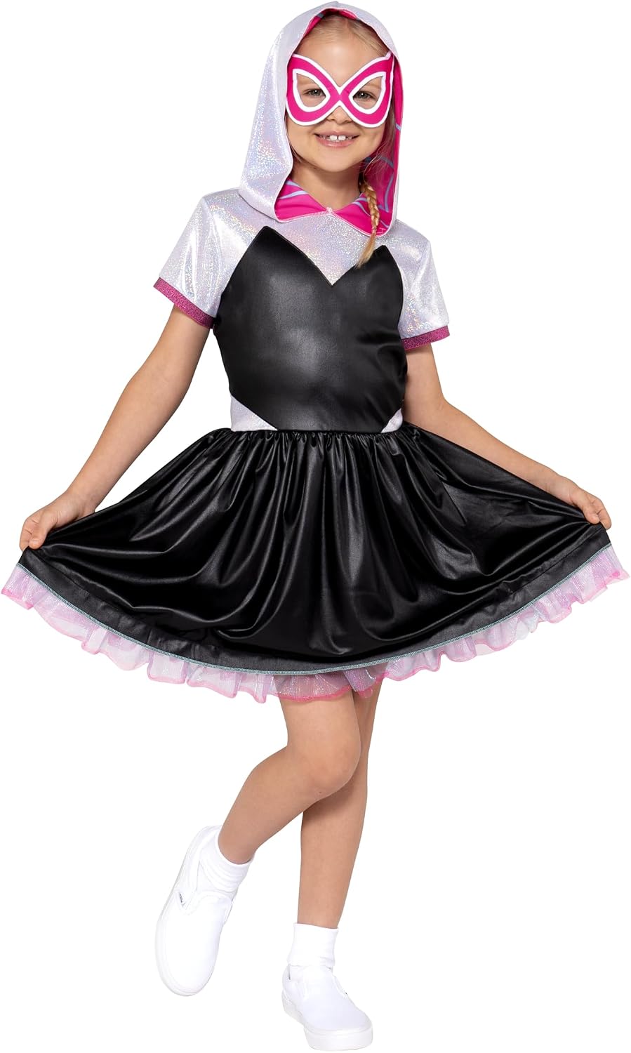Detalle de MARVEL Ghost Spider Youth Dress 🎭