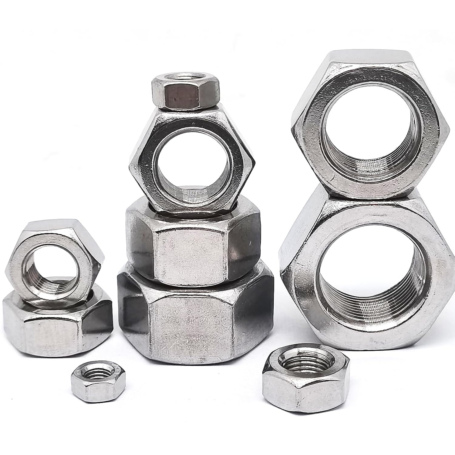 Detalle de M20 Left-Hand Hex Nuts
