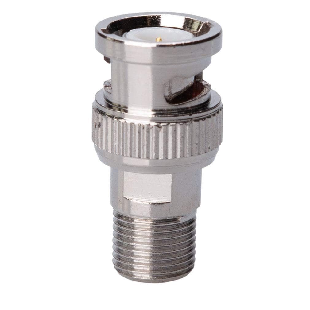 Thumbnail 3 de Keple BNC to F Connector: Screw-On BNC Male to F Female Coax Adapter