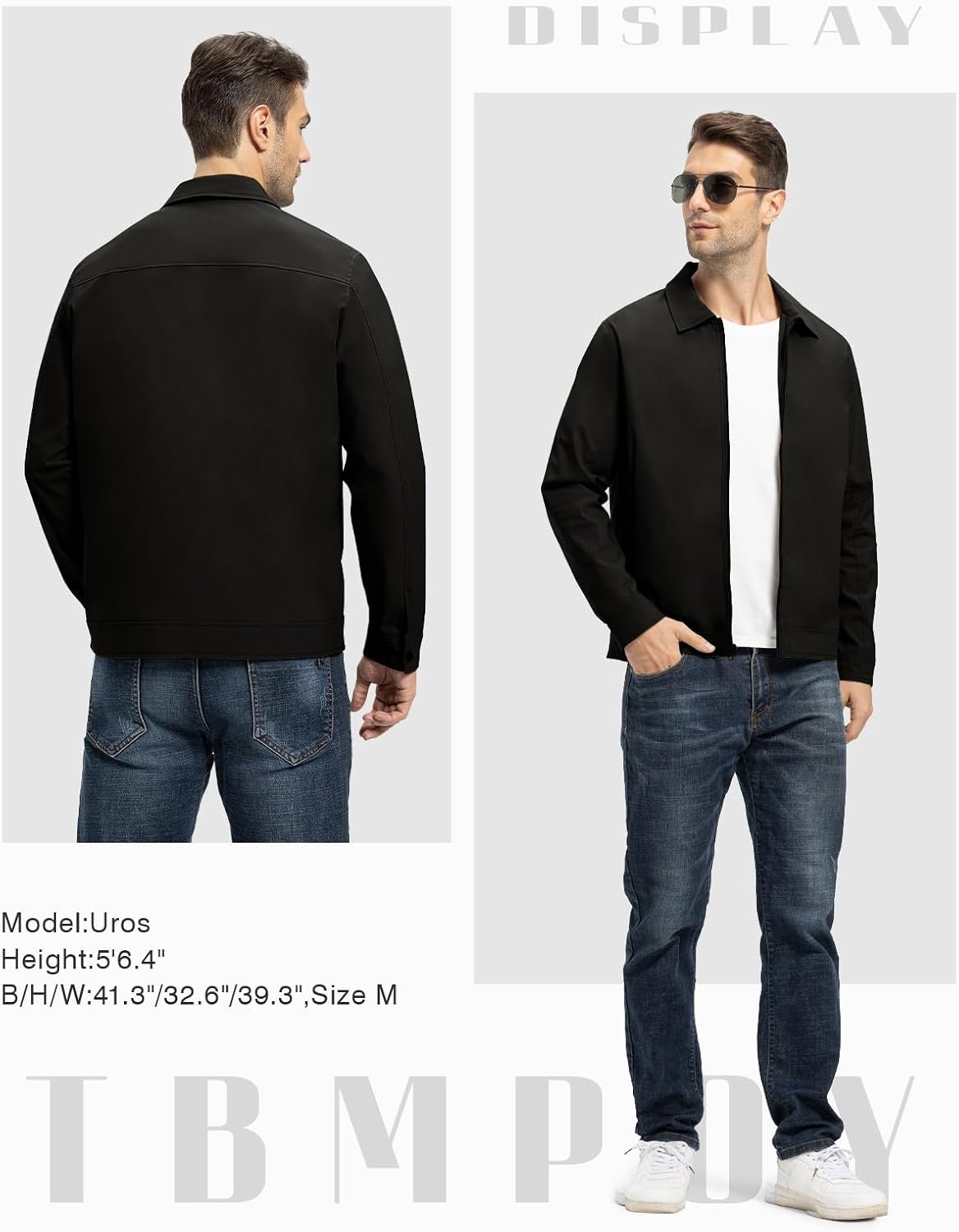 Thumbnail 5 de Mens windbreaker jacket full zip