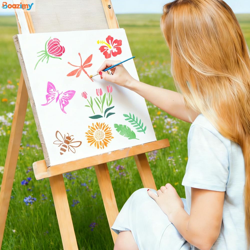 Thumbnail 3 de Reusable Nature Stencils, 3-Inch