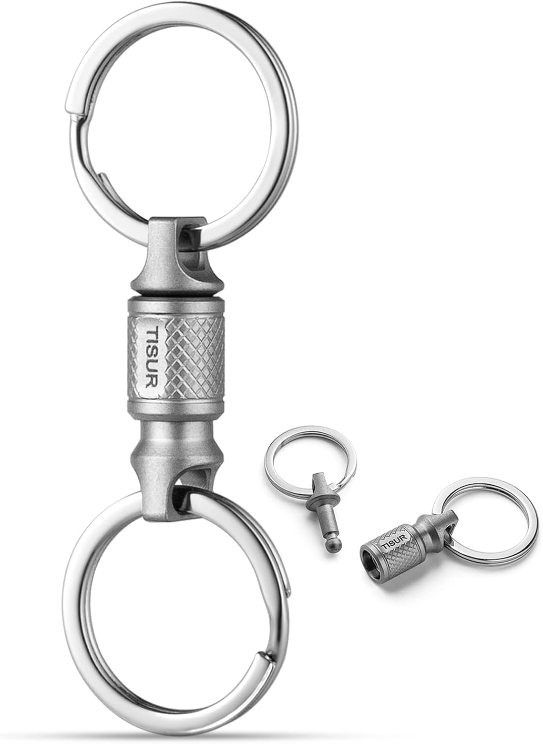 Thumbnail 6 de TISUR Quick-Release Keychain, Titanium