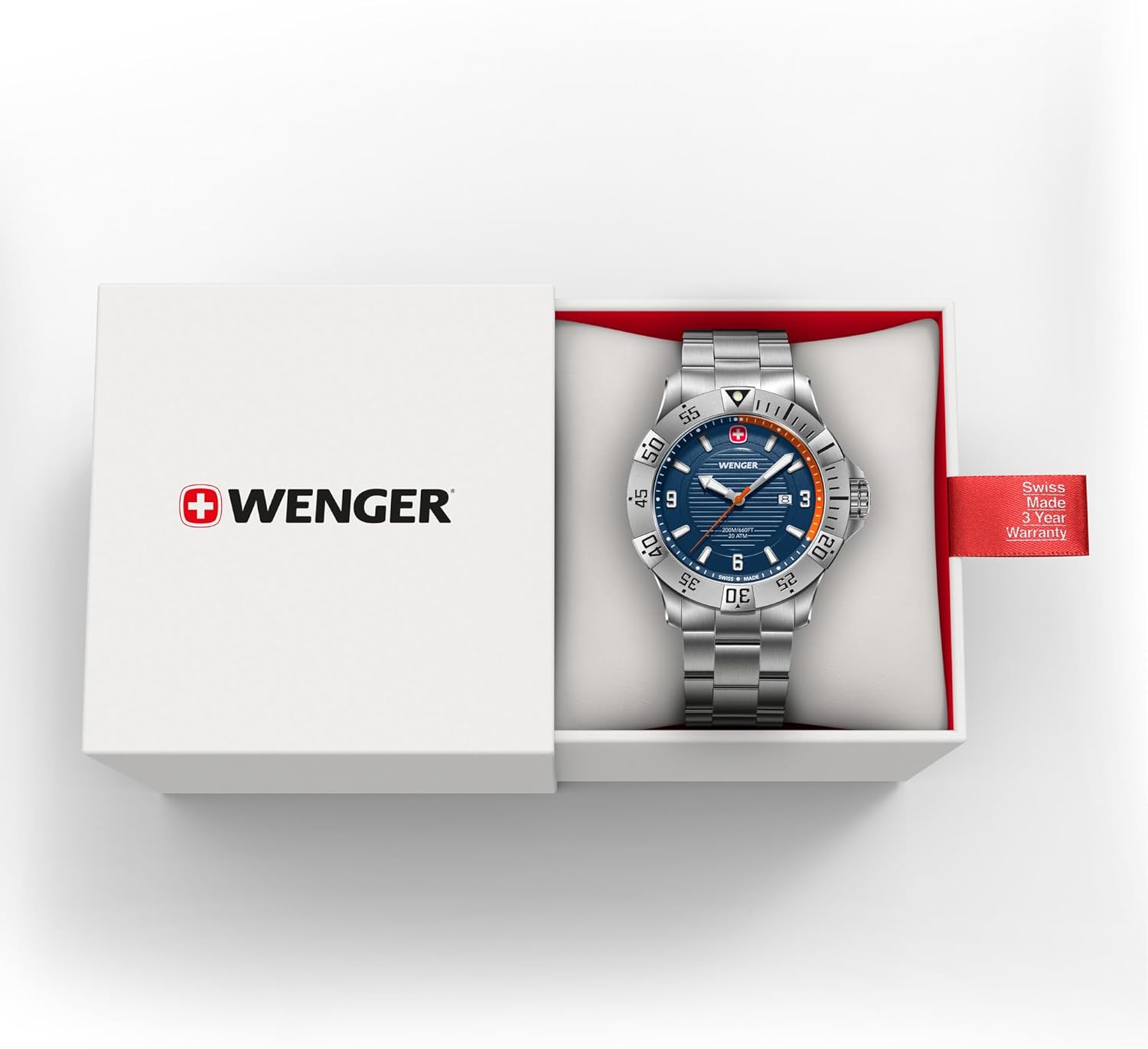 Thumbnail 3 de WENGER Orologio da Uomo Seaforce 43 mm – Swiss Made, quarzo, impermeabile fino a 200 m