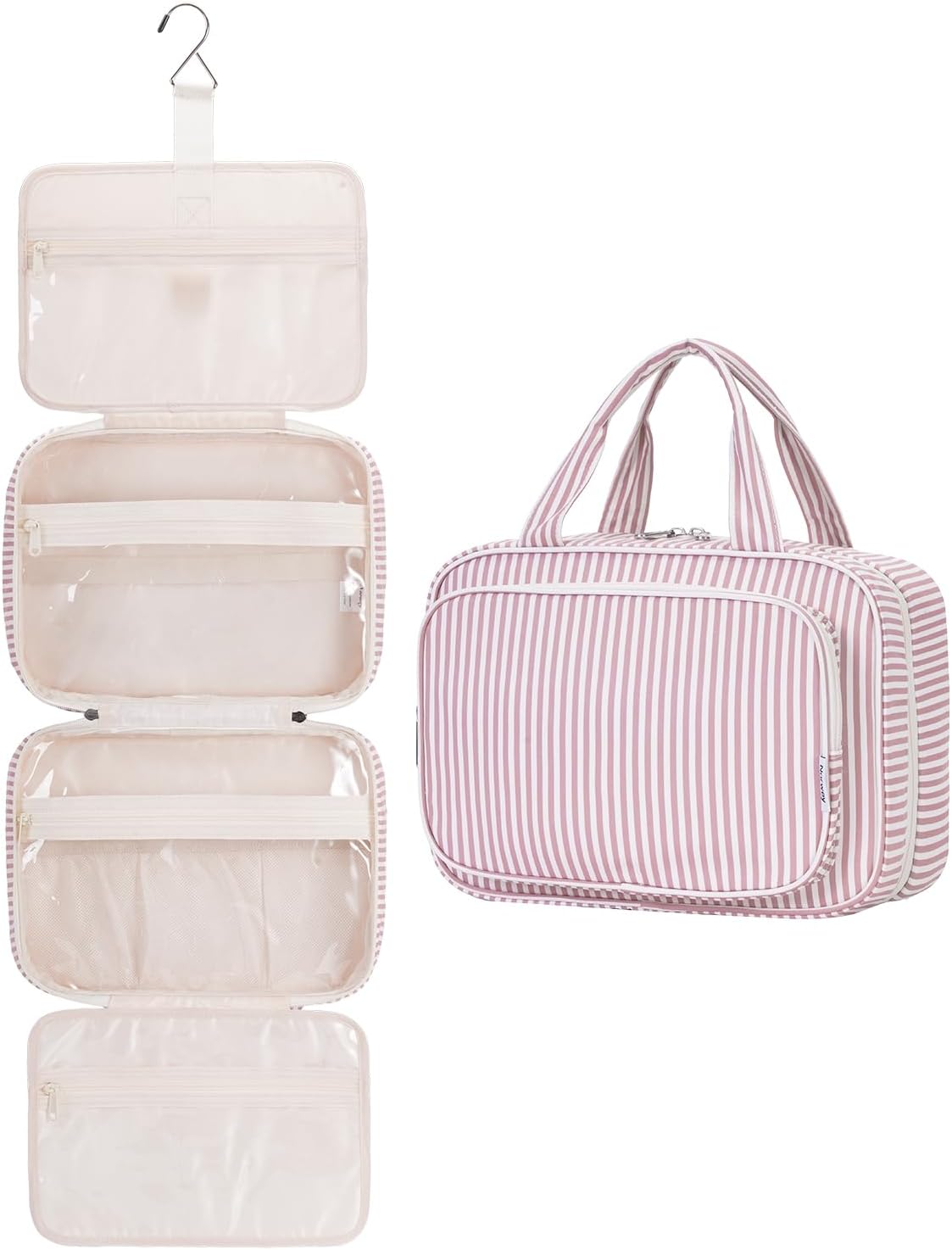 Detalle de Narwey Large Hanging Travel Toiletry Bag 26cm