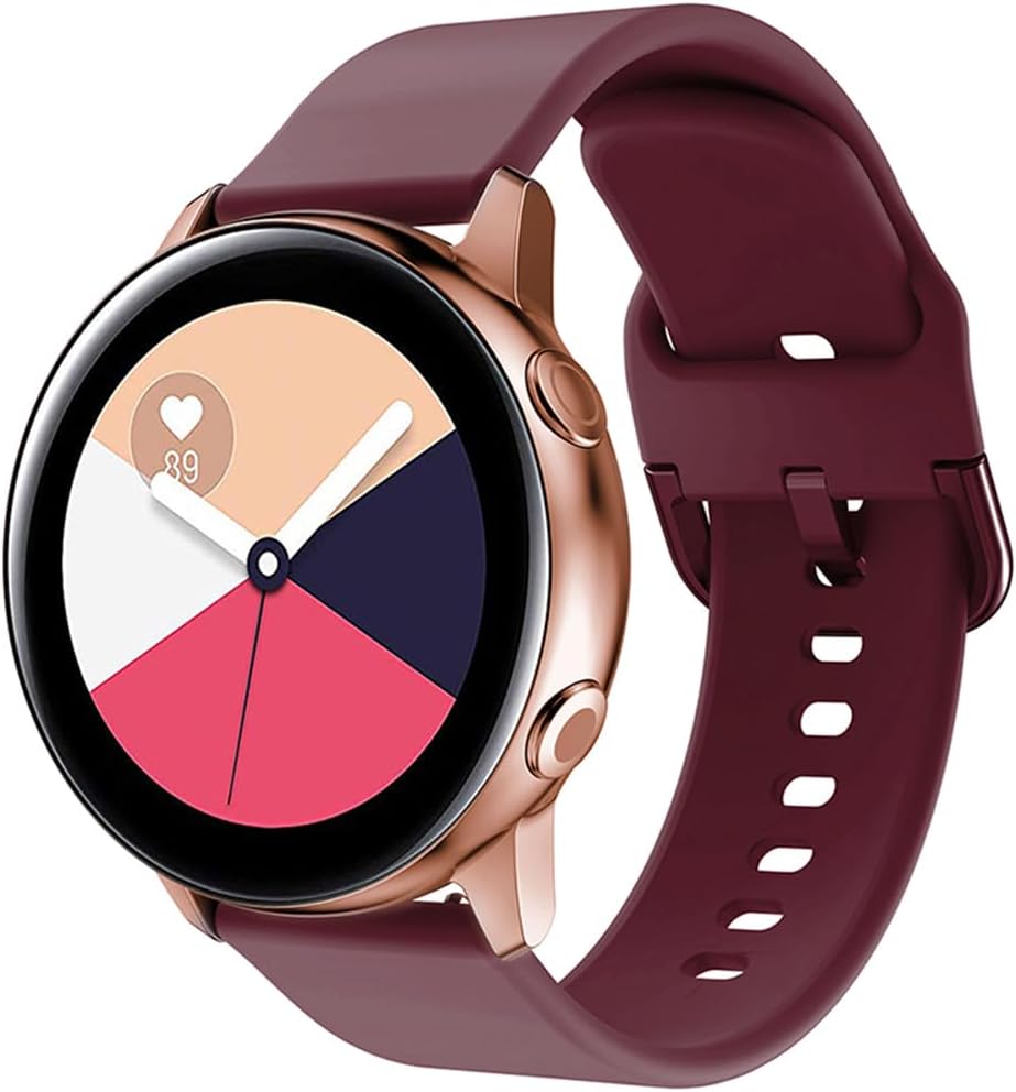 Thumbnail 6 de 22mm Silicone Watch Strap for Garmin Venu 4 & Vivoactive 4 (sport replacement band)