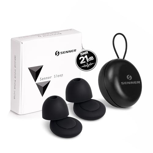 Thumbnail 8 de Senner Sleep Tapones para Dormir de Lado con 4 Tallas y Estuche – Silicona Suave, Reducción de Ruido y EN 352-2