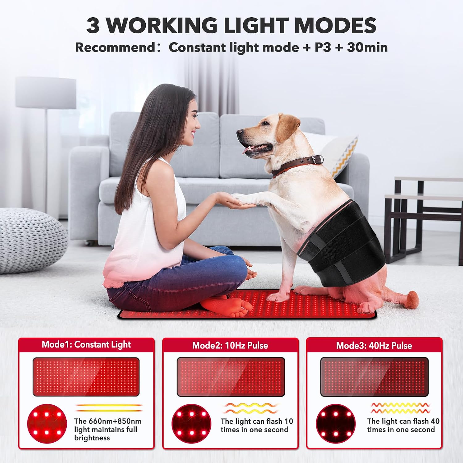Thumbnail 4 de Red Light Therapy Pad 31.5" for Pain Relief 🩺
