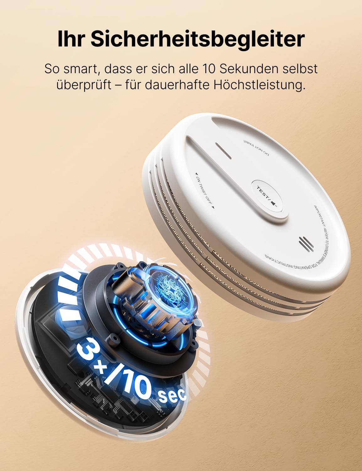 Thumbnail 6 de X-Sense XS0E-SN Rauchmelder 10 Jahre Batterie