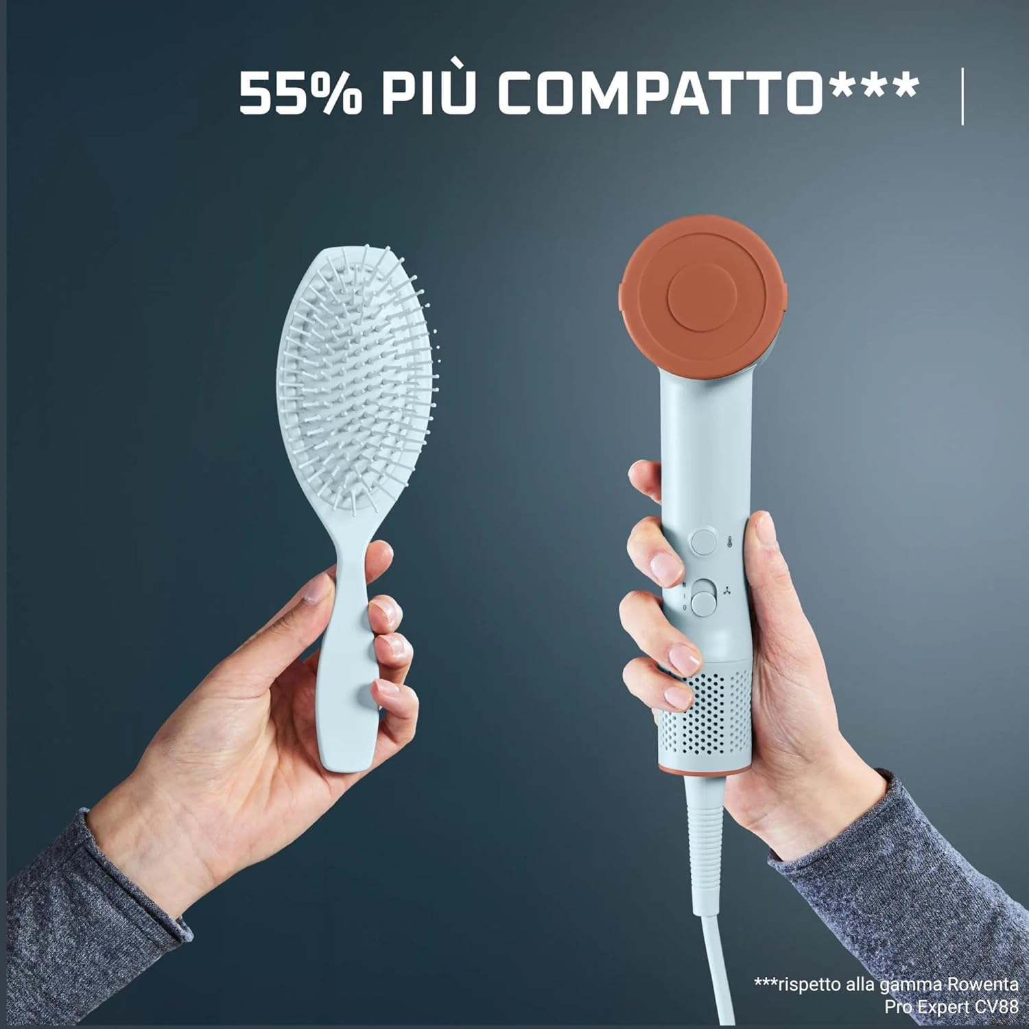 Thumbnail 4 de Rowenta Blumia phon capelli compatto con tecnologia ionica, motore ad alta velocità e beccuccio magnetico