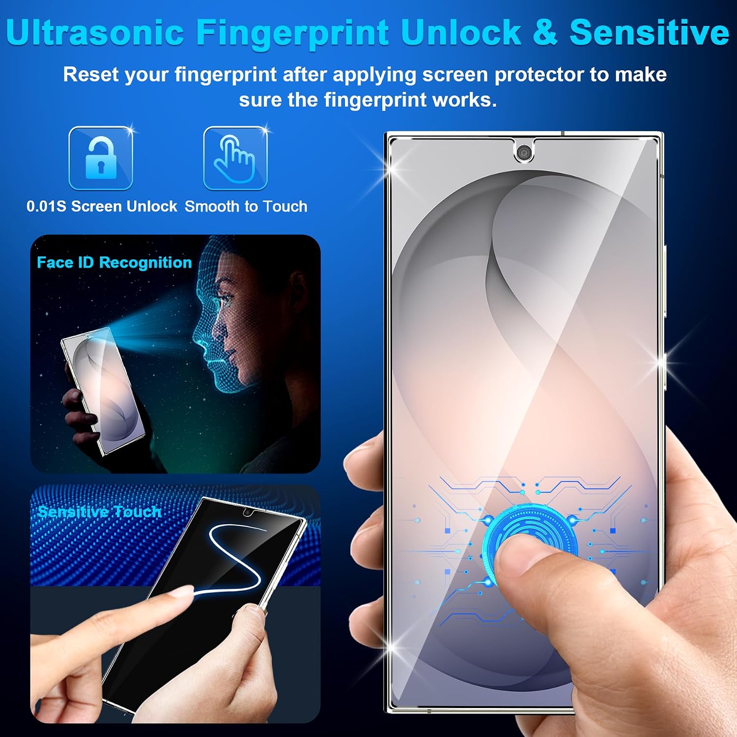 Thumbnail 6 de firtstnow Screen Protector for Samsung Galaxy S25 Ultra 6.9"