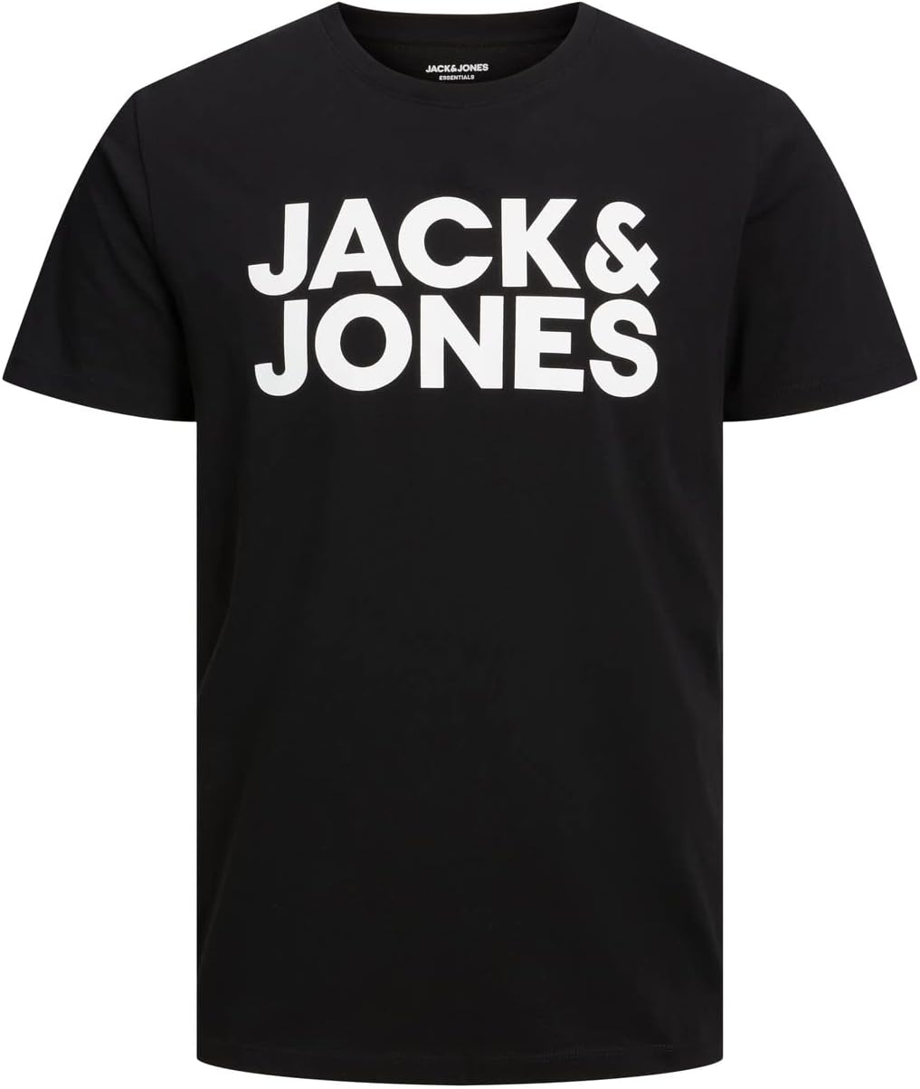 Detalle de JACK & JONES Camiseta clásica para hombre en Rojo Port Royale, XXXL (EU)