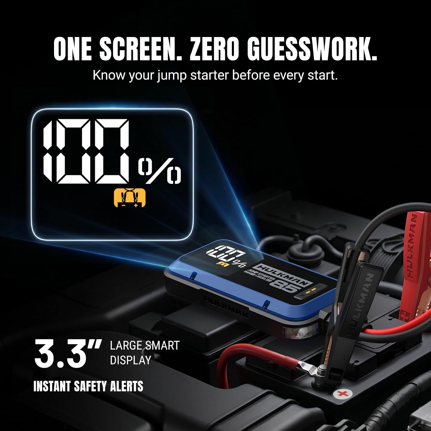 Detalle 2 de Hulkman jump starter Alpha 85