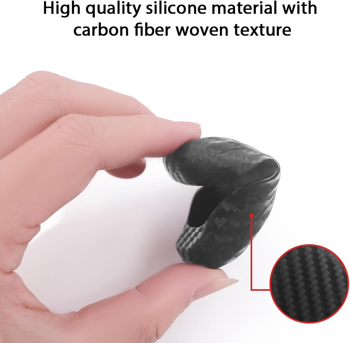 Detalle de MAIMOCCY Silicone Key Fob Cover
