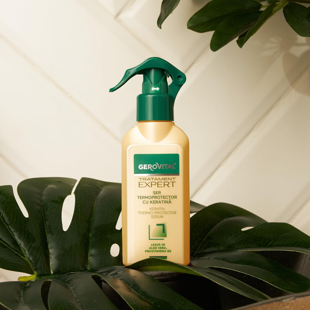 Thumbnail 2 de Gerovital Treatment Expert Thermo-Schutzserum mit Keratin & Aloe Vera – Hitzeschutz bis 200 °C, Leave-in (150 ml)
