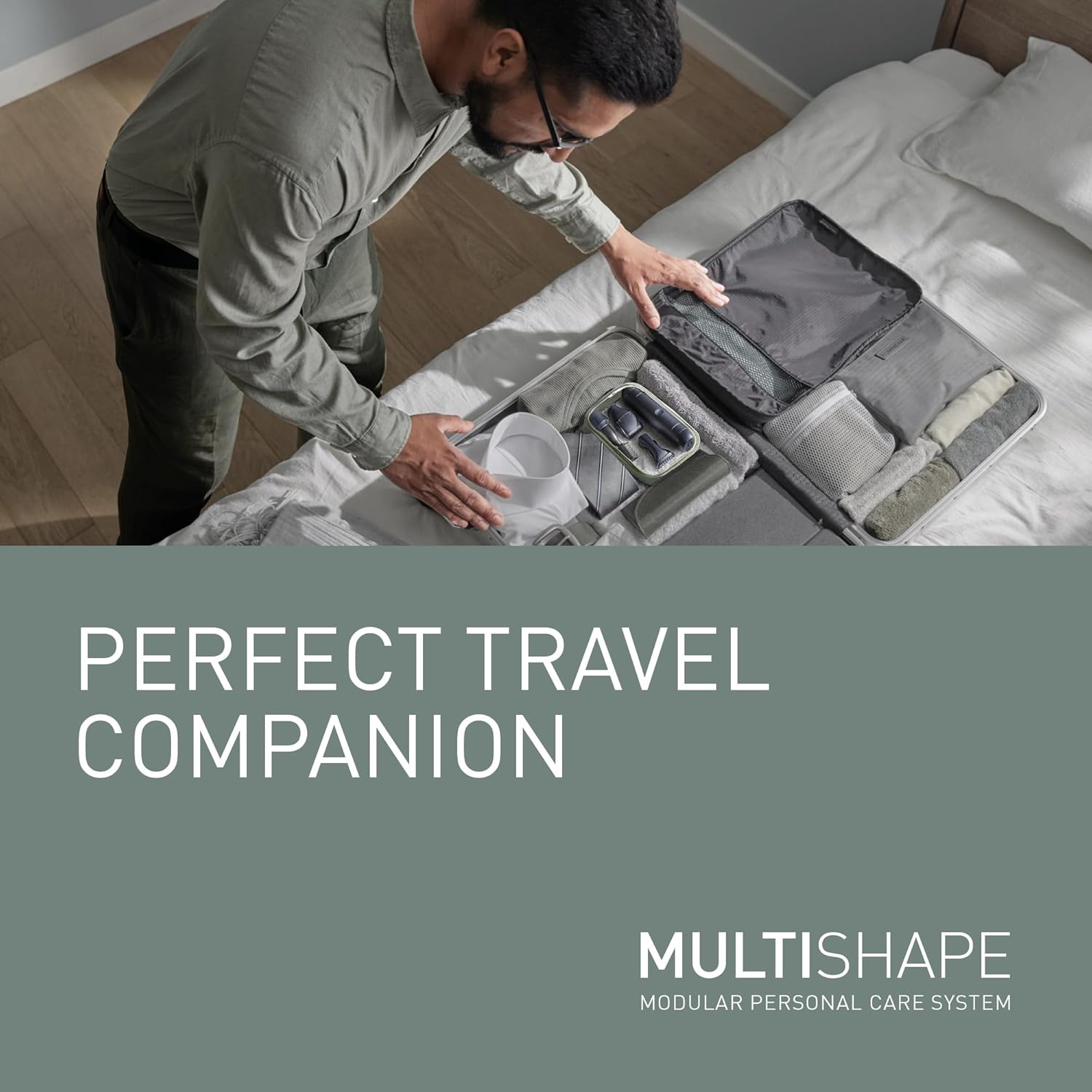 Thumbnail 4 de Panasonic Multishape ER-CKL1: regolabarba e tagliacapelli modulare con batteria ricaricabile agli ioni di litio