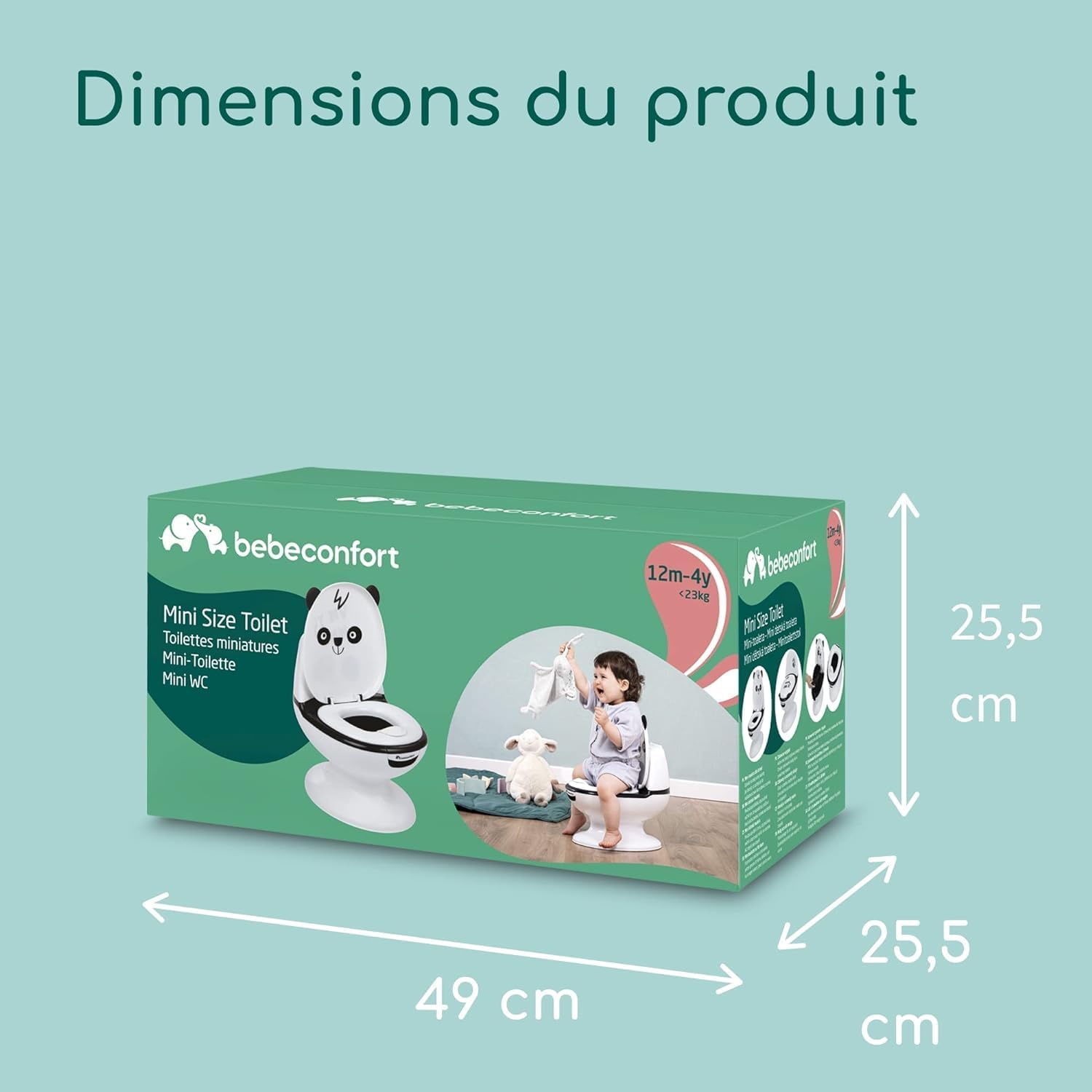 Thumbnail 6 de Bébéconfort Pot Bébé Toilette Panda : siège d’apprentissage de la propreté 1-4 ans