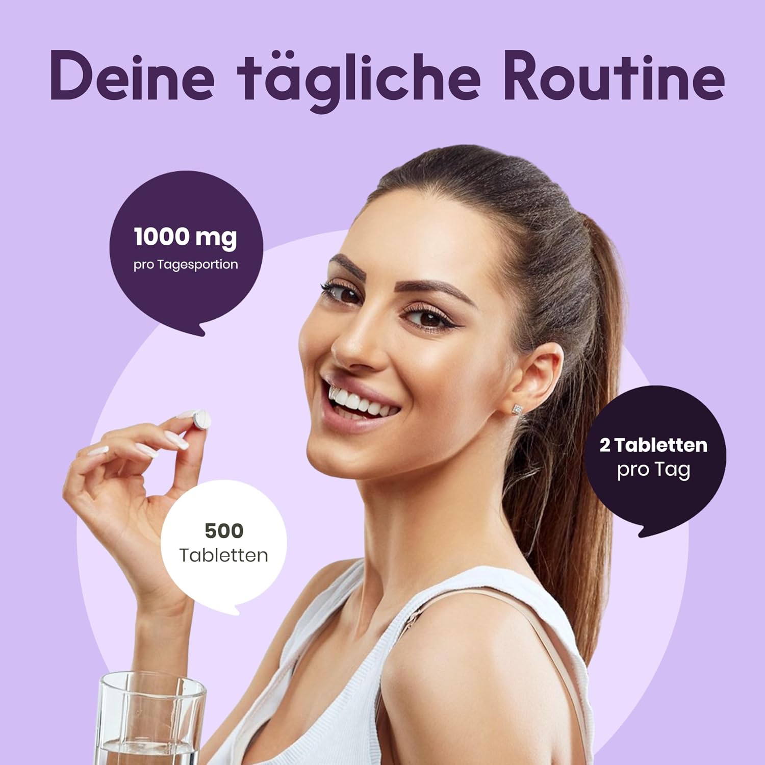 Thumbnail 2 de Baldrian Hochdosiert 500 Tabletten 1000 mg