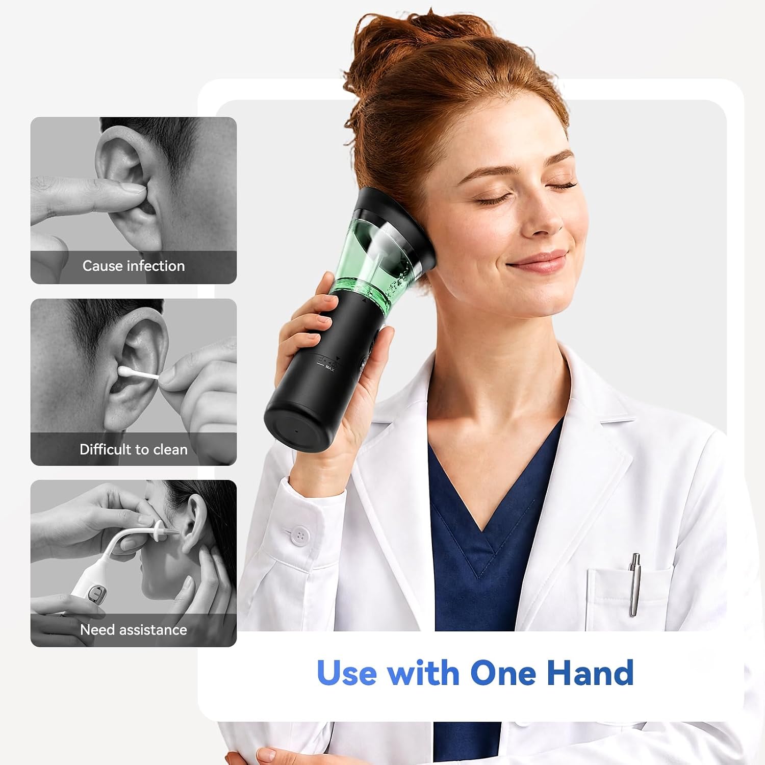 Detalle de Gywwn Ear Wax Removal Kit with Temperature Sensor