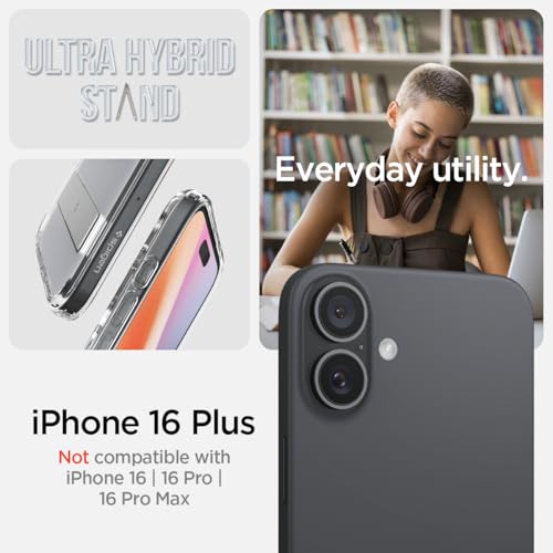 Thumbnail 1 de Spigen Coque iPhone 16 Plus, 6,7 pouces, transparent ⚙