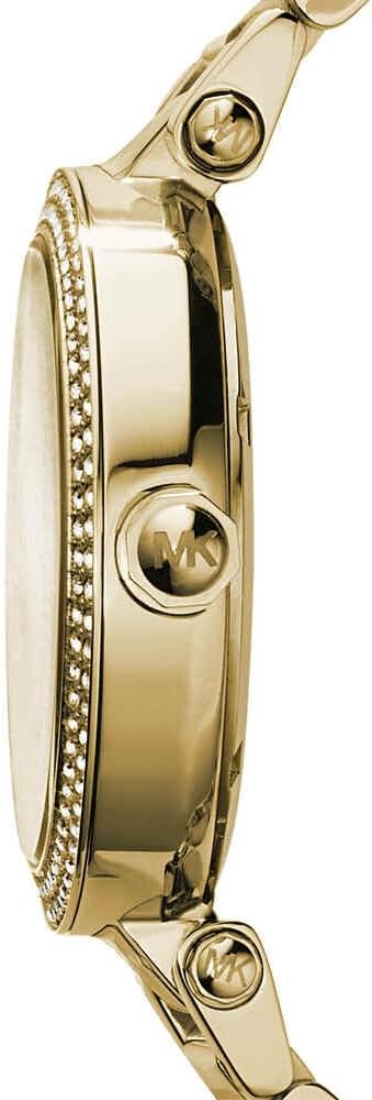 Thumbnail 1 de Michael Kors Damen-Uhren Analog Quarz 32021934 – Edelstahl, Goldton und 100 m Wasserdicht