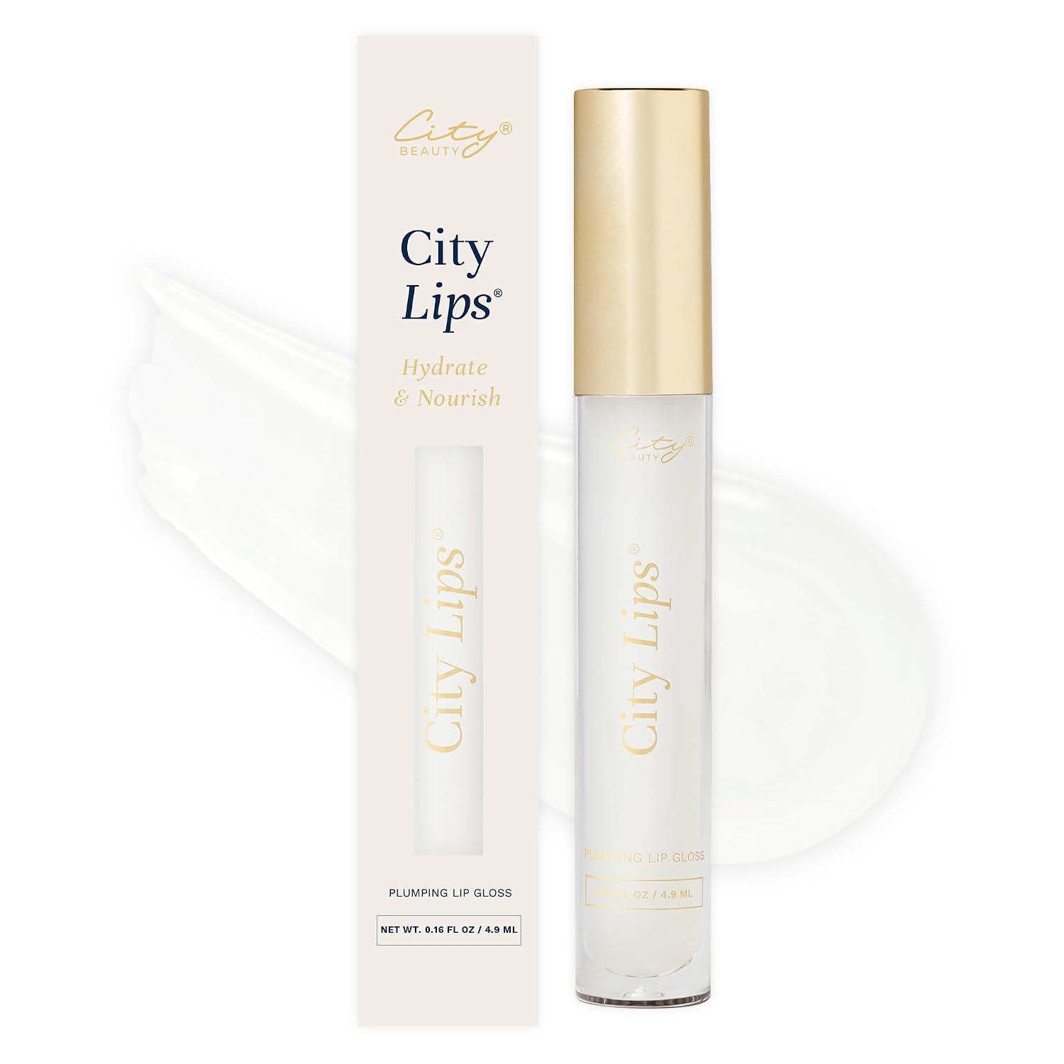 Detalle de City Beauty City Lips Clear Plumping Lip Gloss