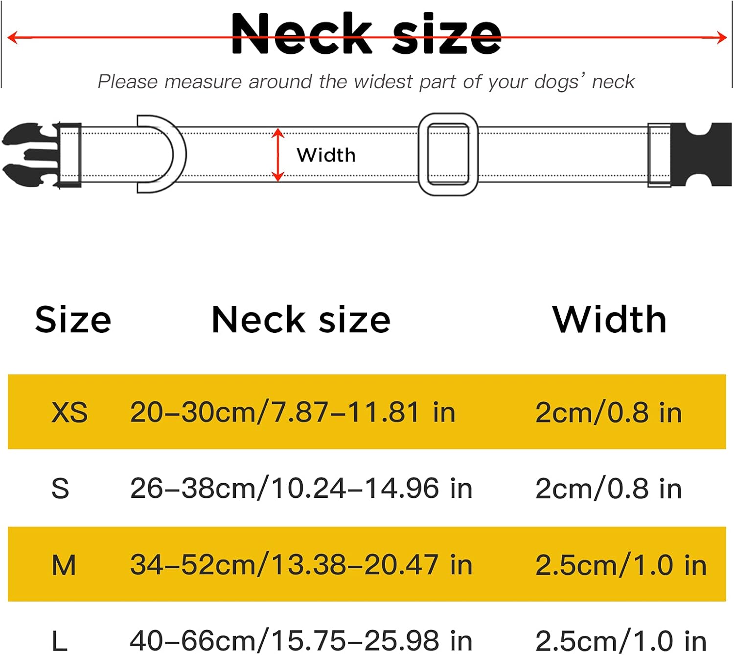 Thumbnail 6 de HEELE Reflective Dog Collar with Soft Neoprene Padding (M, Purple)