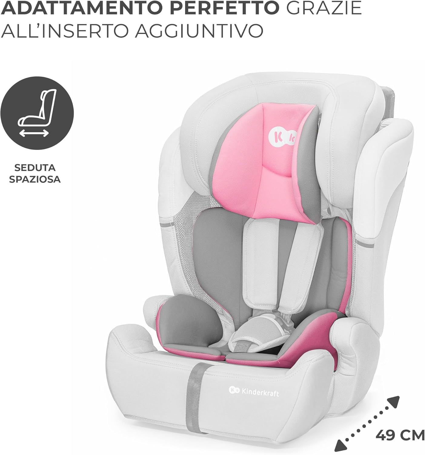 Thumbnail 6 de Kinderkraft COMFORT UP seggiolino 76-150 cm 👶