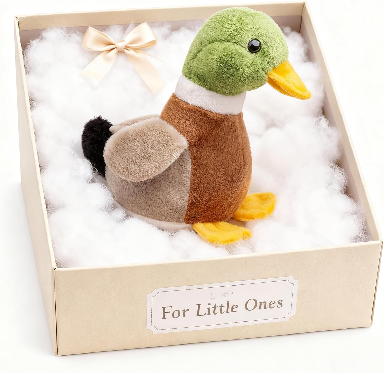 Detalle de RLOMUTE Cute Farm Toys – Mallard Duck Teddy Plush