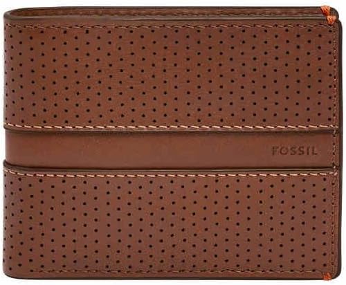 Detalle de Fossil Sport Tourer Brieftasche/Kartenetui für Herren (Leder oder Polyester) mit Sichtfächern