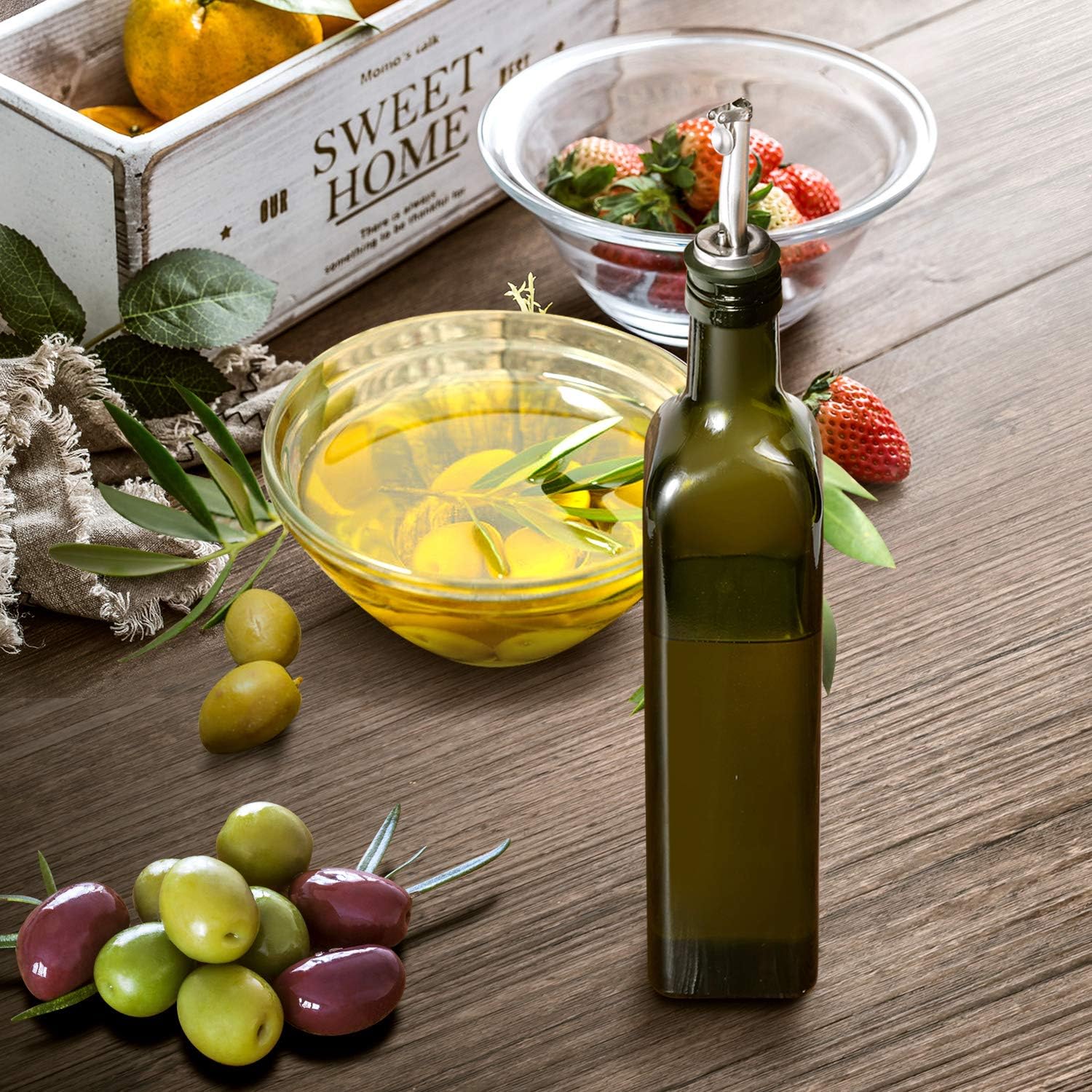 Thumbnail 5 de AOZITA 17oz Olive Oil Bottle 500ml 🍶