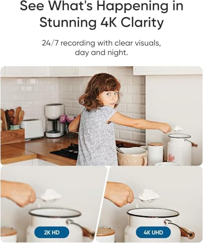 Thumbnail 1 de eufy Security 4K Indoor Camera E30 with Pan and Tilt — No Subscription, Local Storage