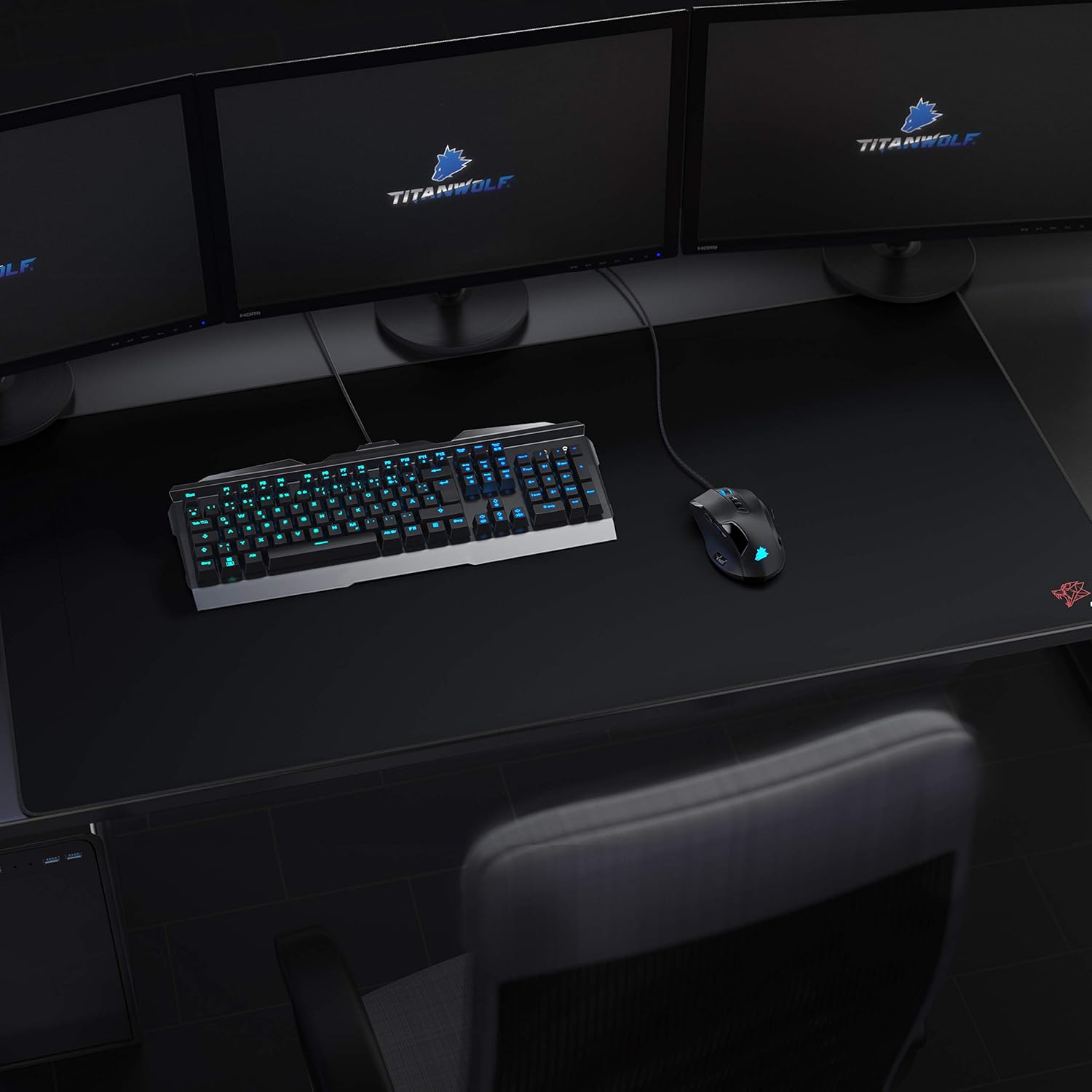 Thumbnail 5 de Titanwolf Übergröße Mauspad 1200×600 mm 🖱