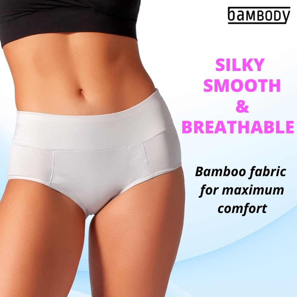 Detalle de Bambody Period Underwear for Women: Leakproof, Absorbent and Comfortable Everyday Hygiene