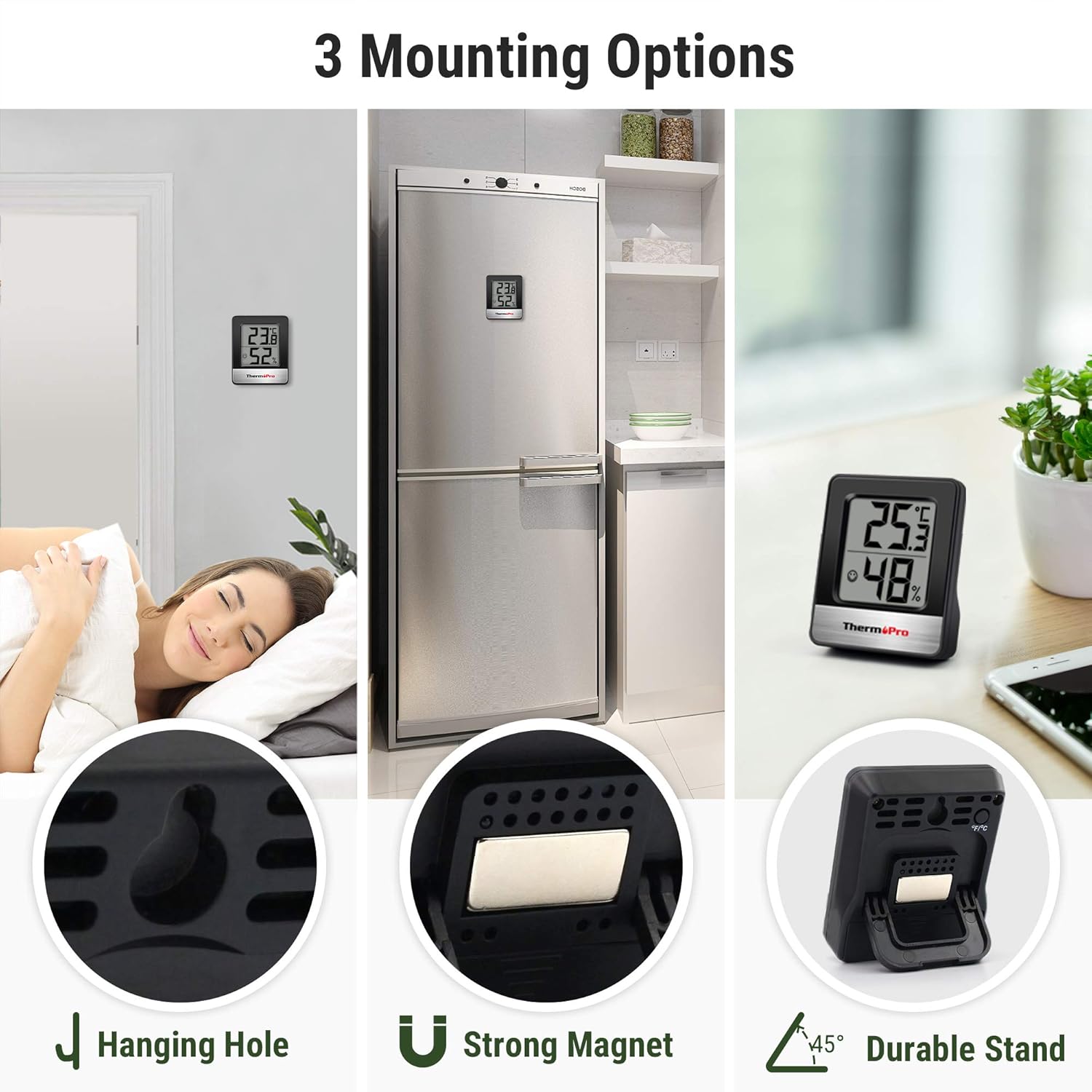 Thumbnail 5 de ThermoPro TP49 Indoor hygrometer 1 for home