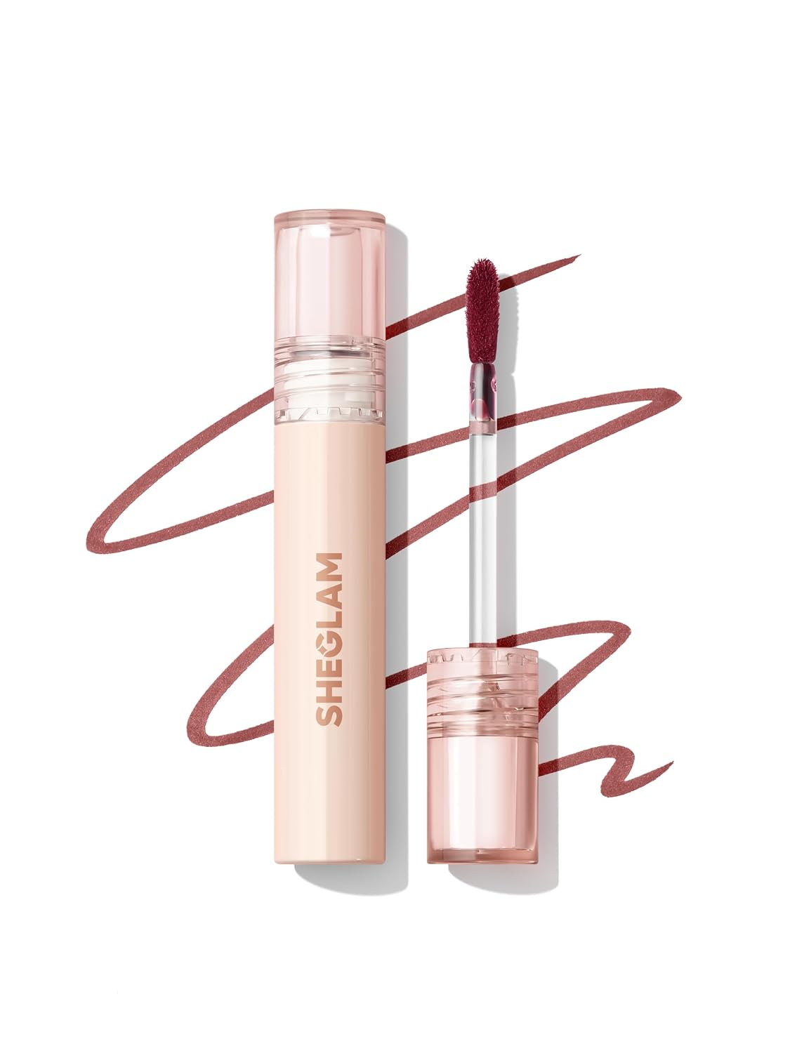 Detalle de SHEGLAM sb25033183734841941 Fall In Line Peel-Off Lip Liner Stain, Pinky Promise