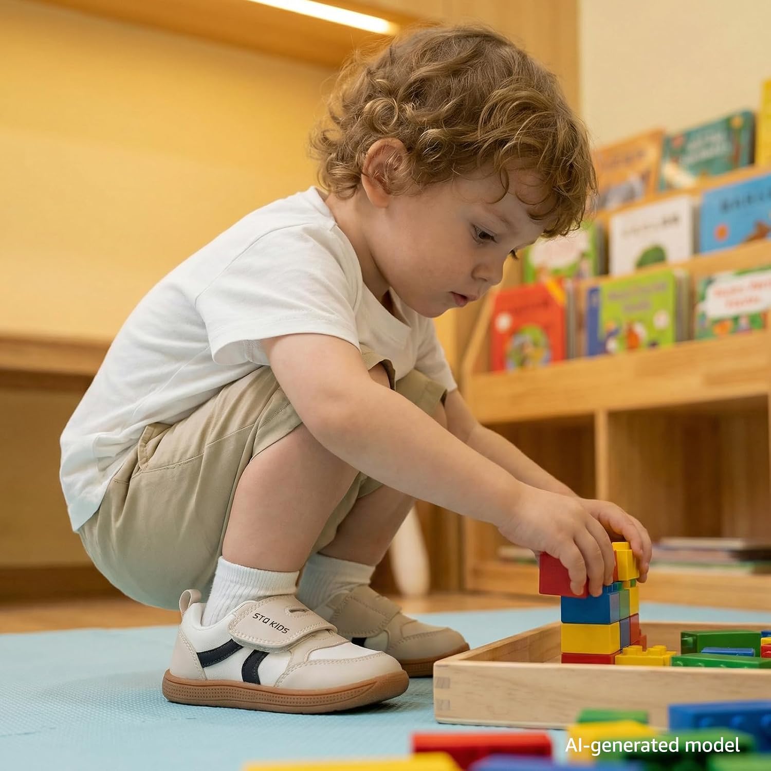 Thumbnail 2 de Toddler Wide Toe Box Barefoot Shoes: Flexible, Non-Slip Sneakers for Kids